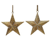 Decoris Iron Star 24cm - Antique Gold